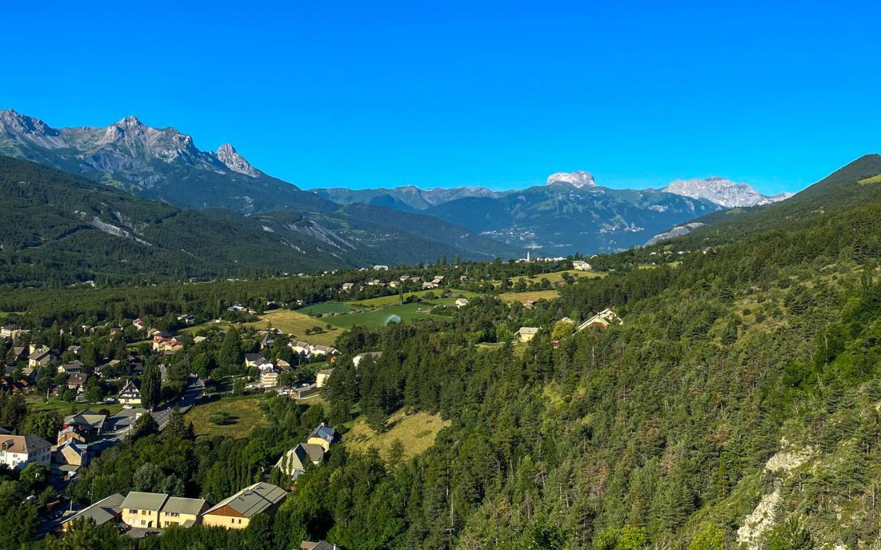 Le Cosy Vertigineux - Les Gites de l'Argile Uvernet-Fours Extérieur photo